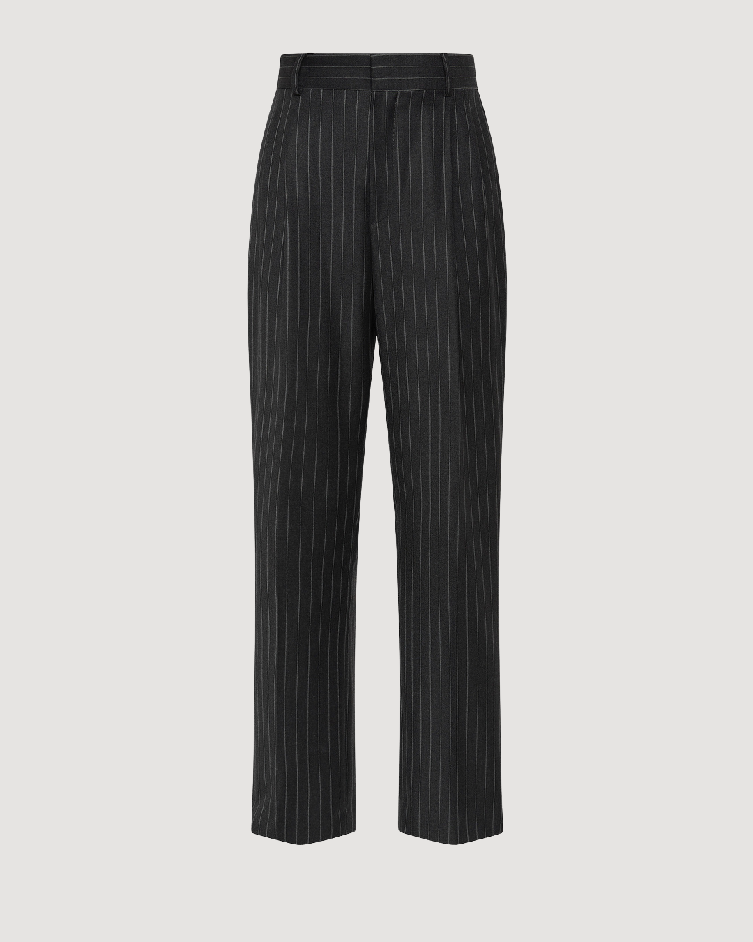 Georgina Trouser in Charcoal Pinstripe
