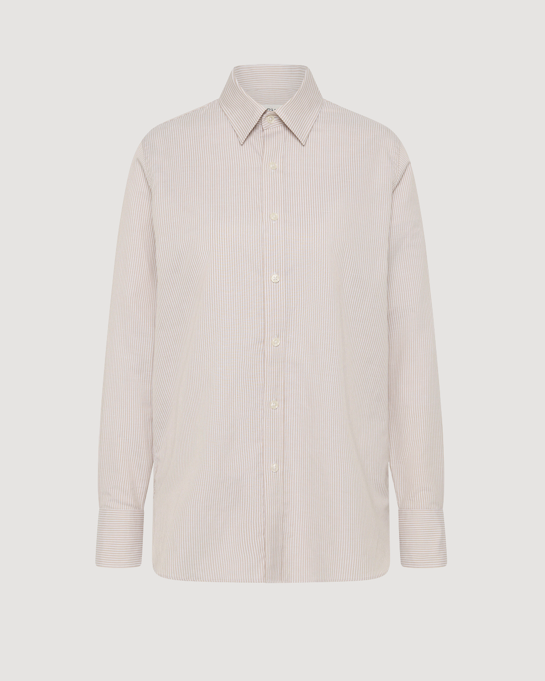 Atelier Shirt in Natural Stripe