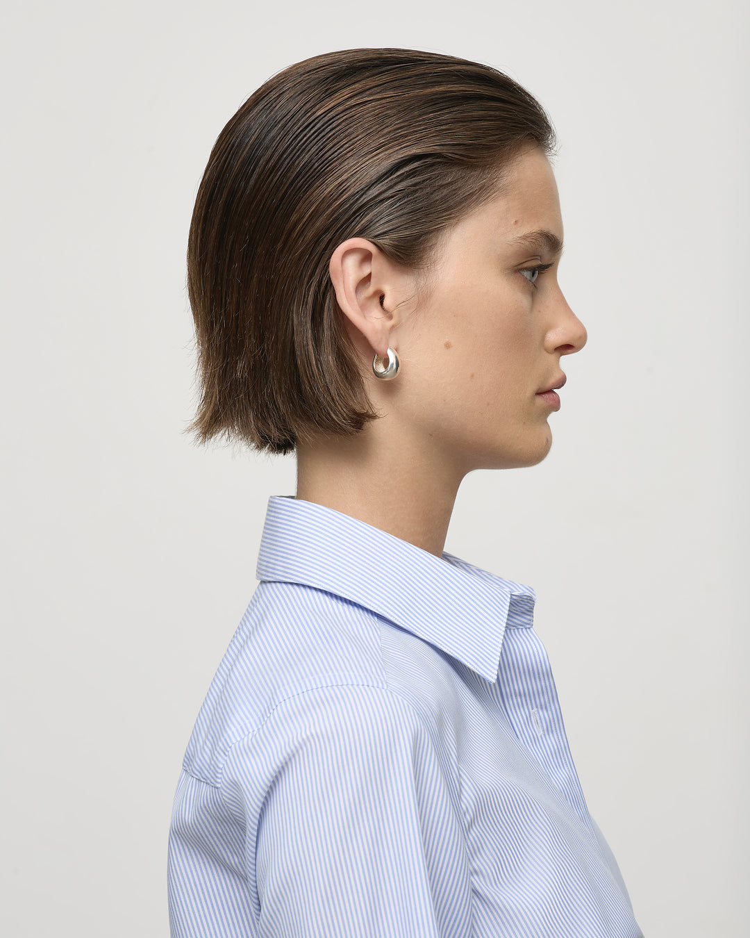 Classic Shirt in Riviera Blue Stripe