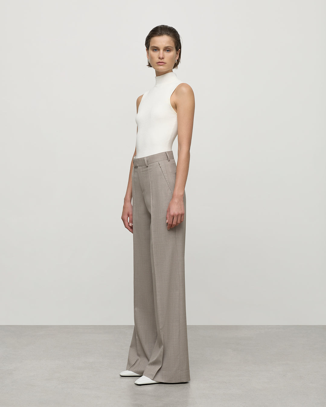 Rosa Trouser in Oyster