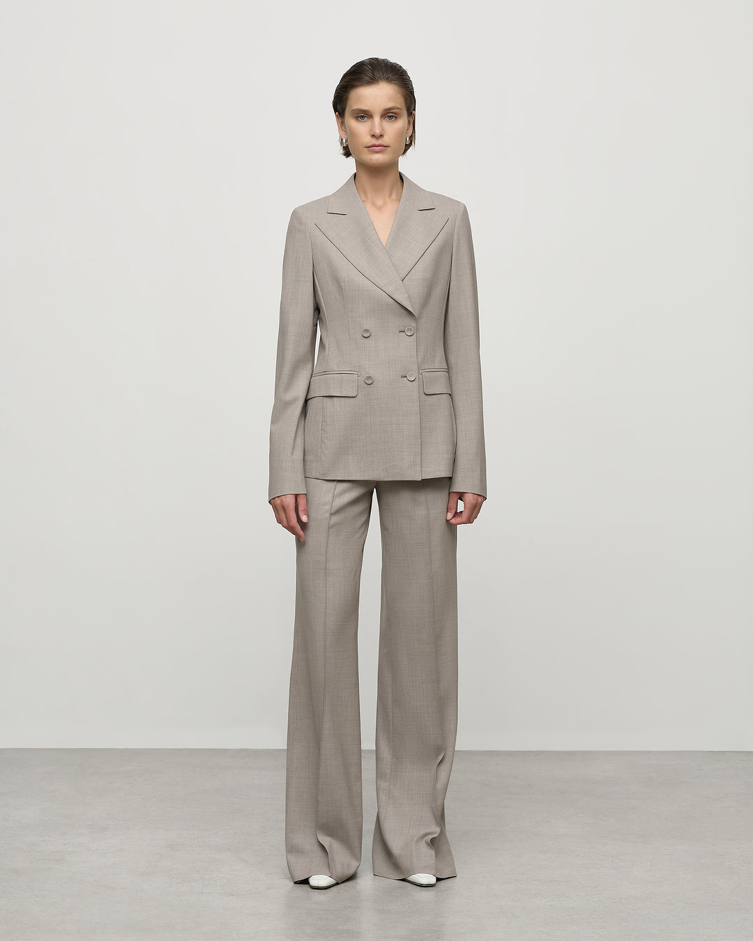 Lucille Blazer in Oyster