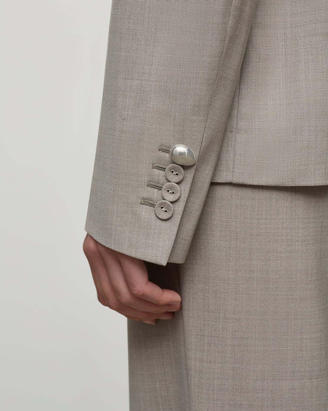 Lucille Blazer in Oyster