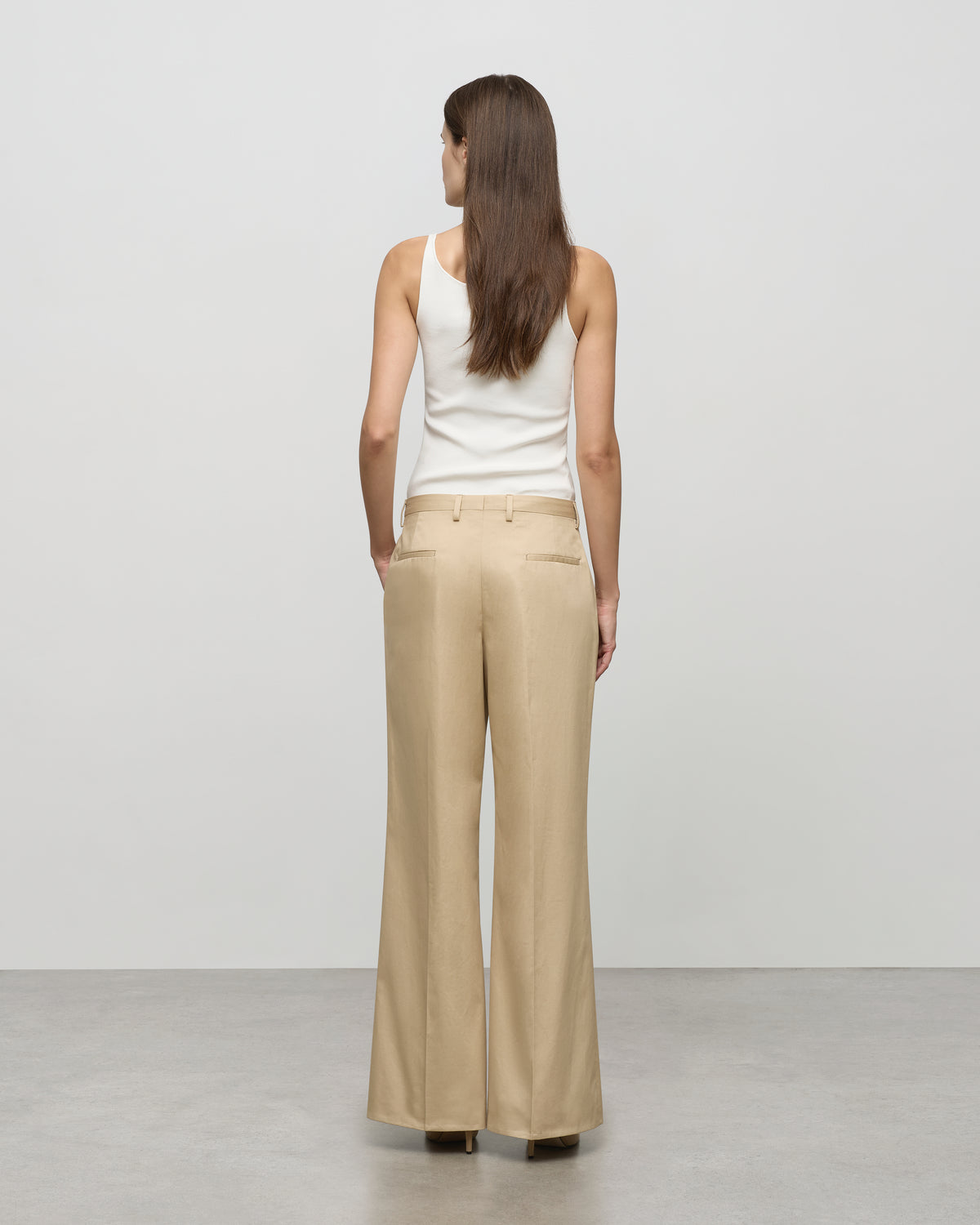 Paloma Chino Trouser in Sandstone