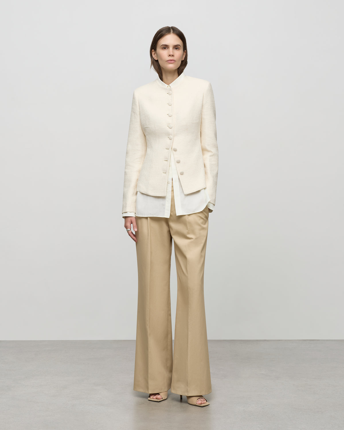 Penelope Blazer in Ivory