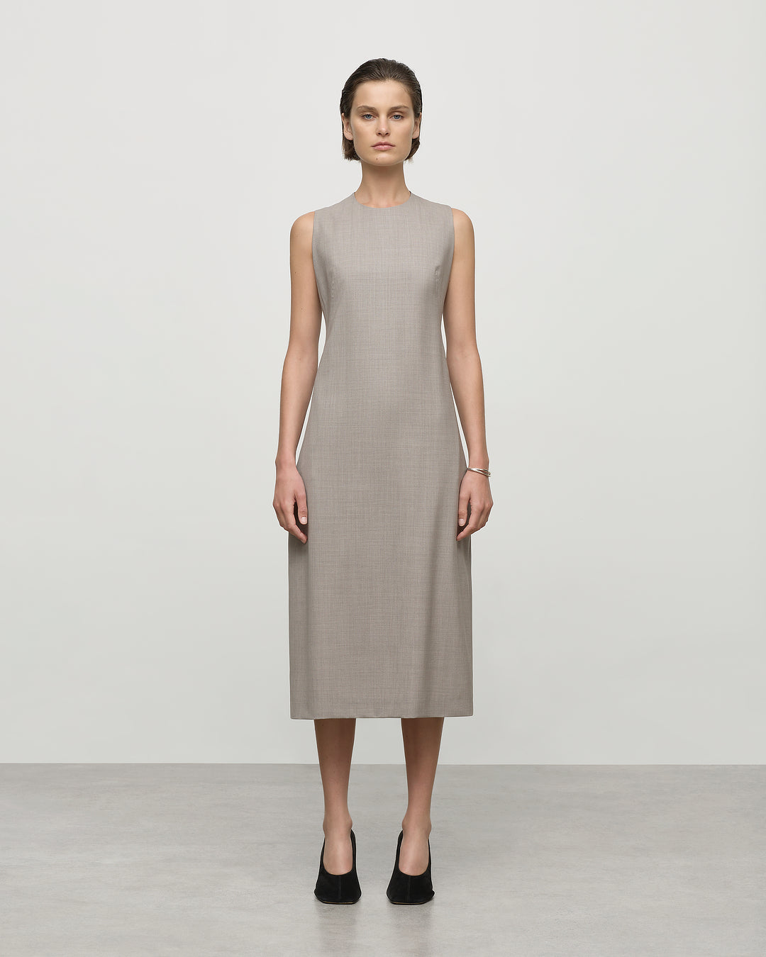 Audrey Dress in Oyster