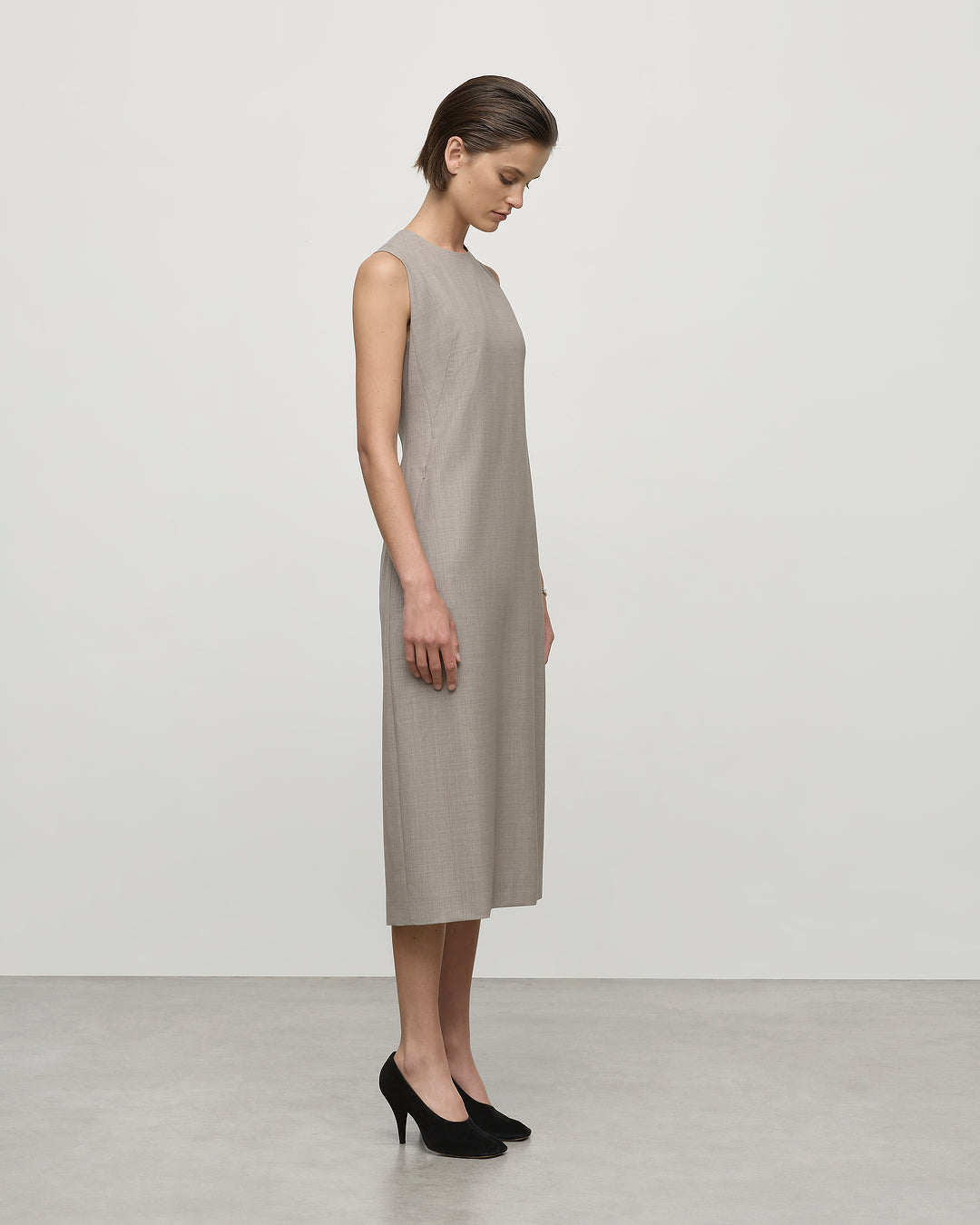 Audrey Dress in Oyster