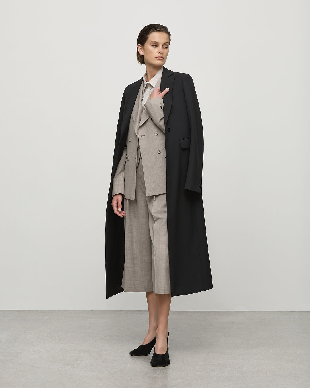 Frida Blazer-Coat in Black
