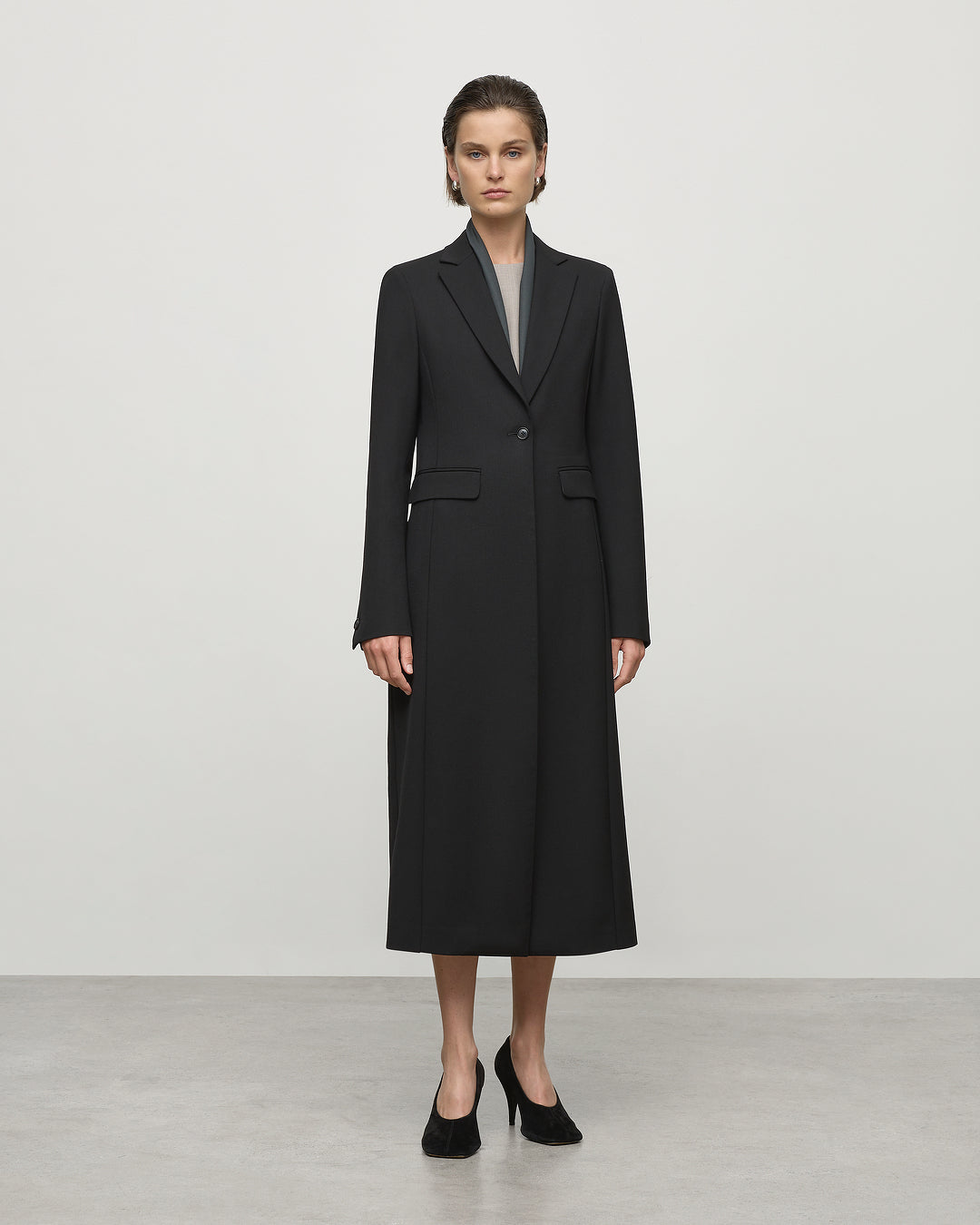 Frida Blazer-Coat in Black