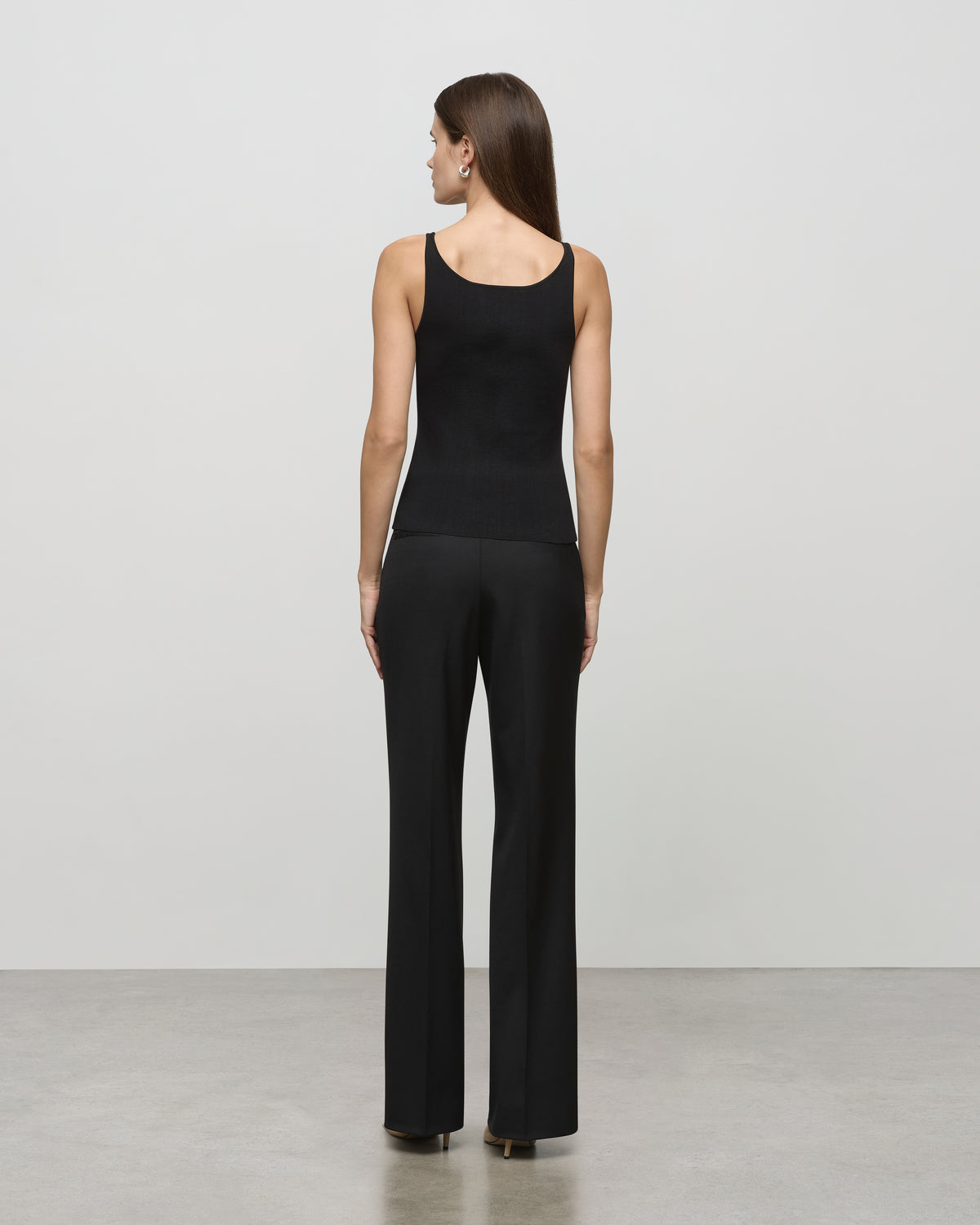 V-Neck Cami in Black