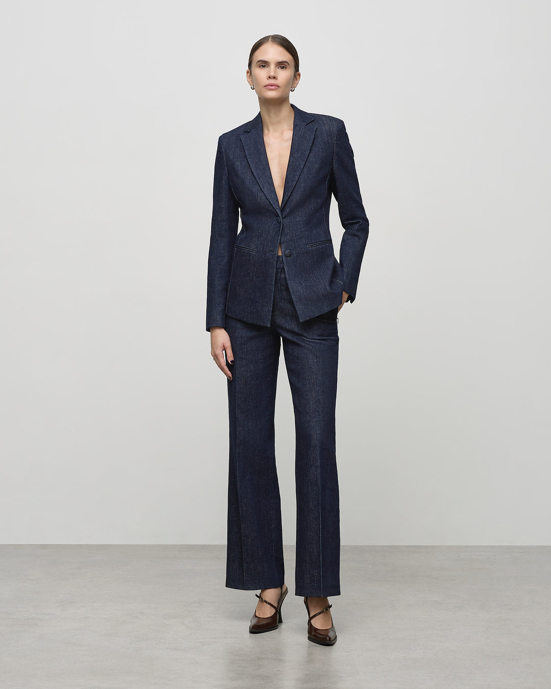 Vivienne Denim Tailored Trouser
