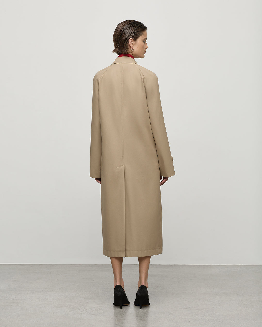 Jane Car Coat in Sandstone
