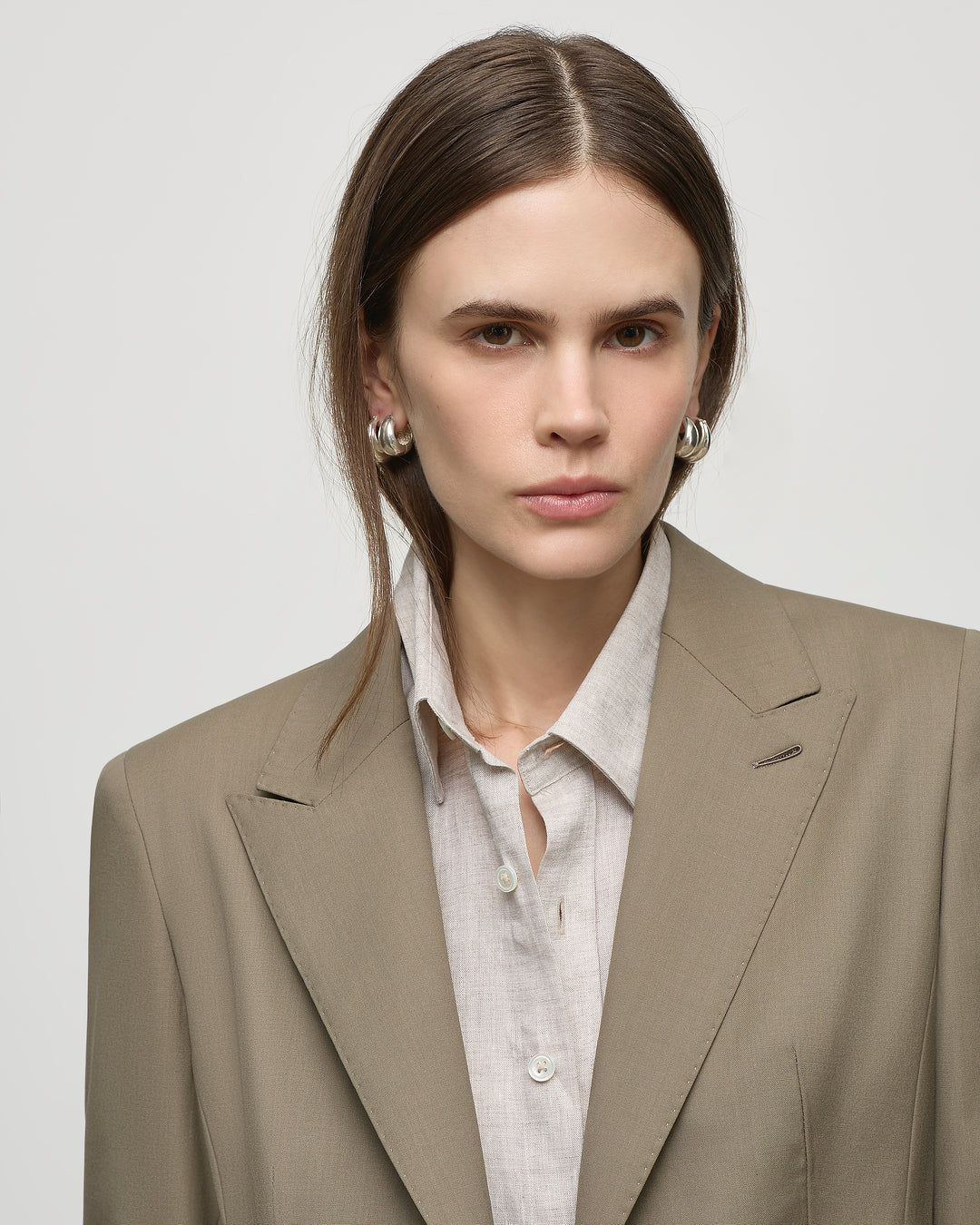 Eleanor Blazer in Terre Verte