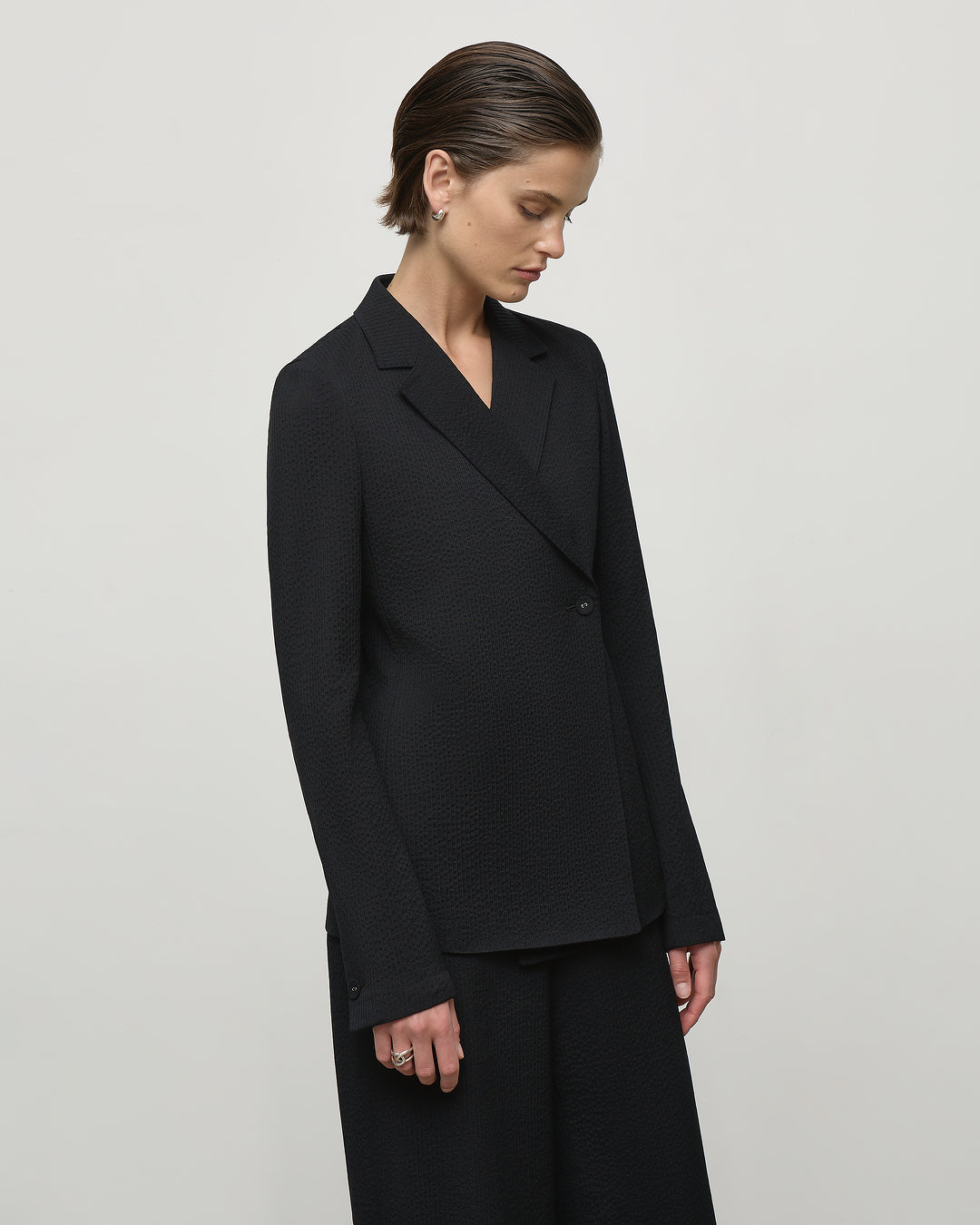 Nora Blazer in Seersucker