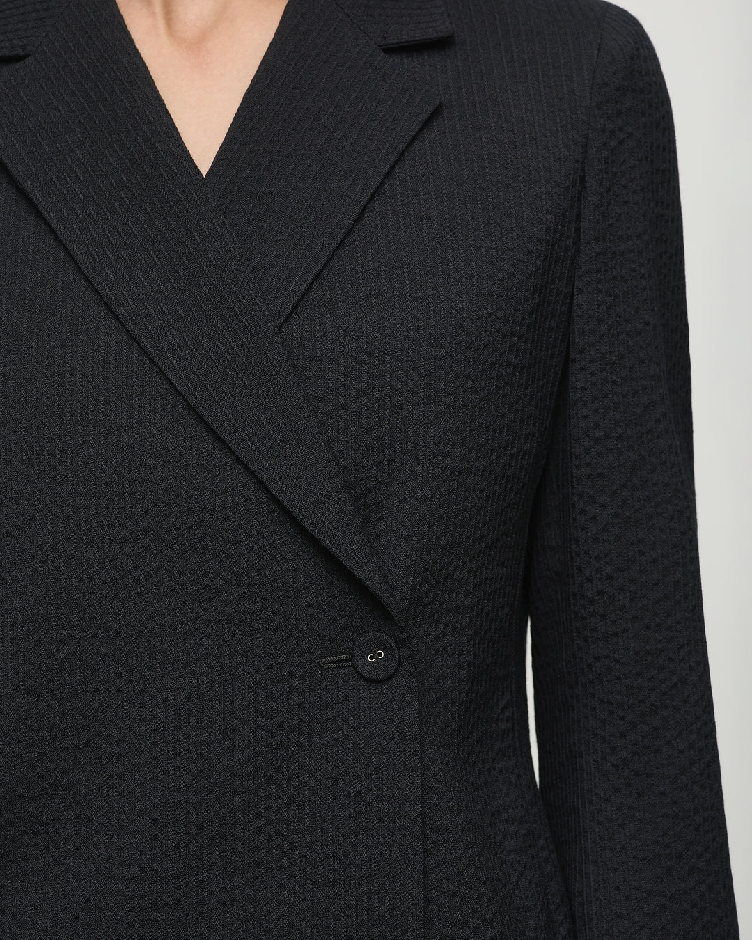 Nora Blazer in Seersucker