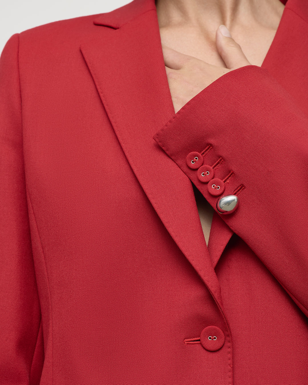 Eleanor Blazer in Cerise