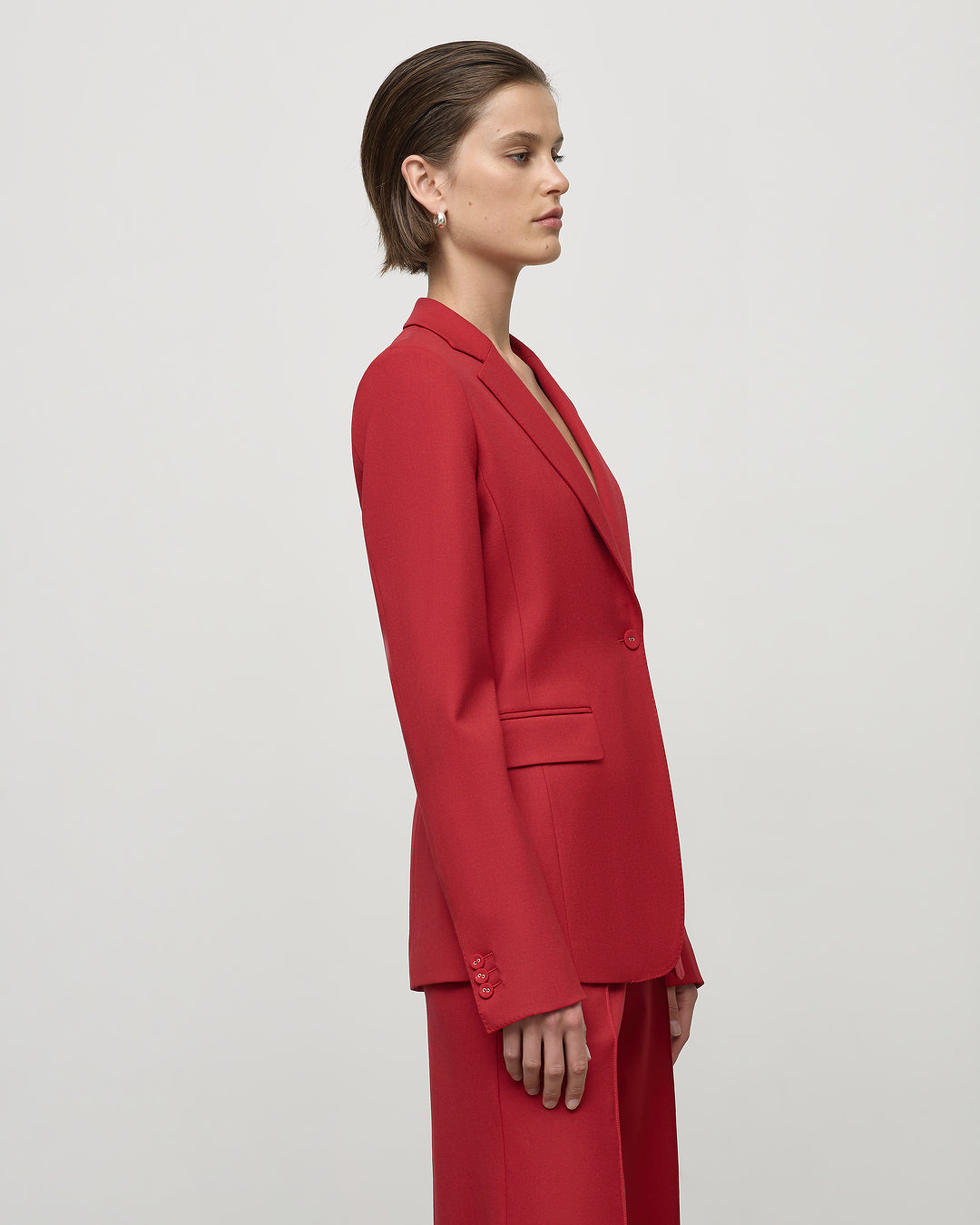 Eleanor Blazer in Cerise