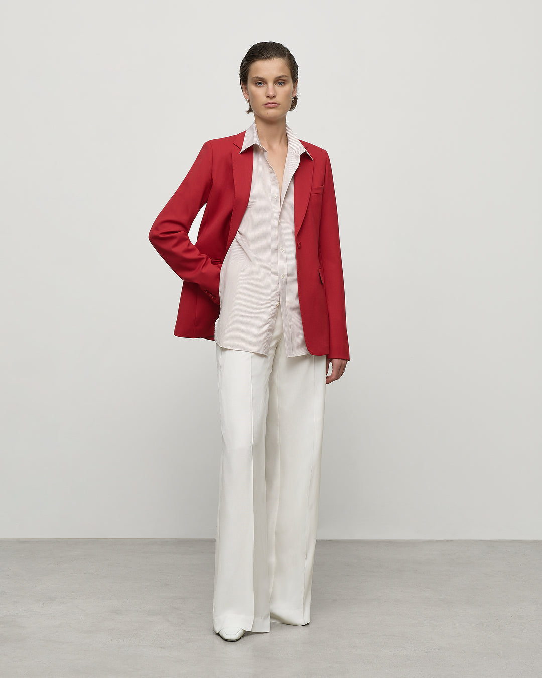Eleanor Blazer in Cerise