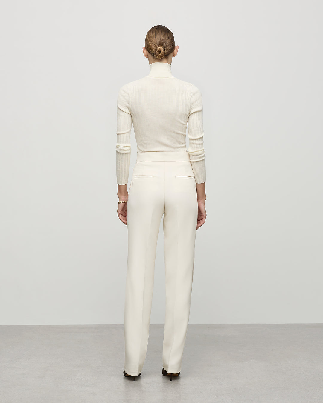 Ribbed Knit Turtleneck