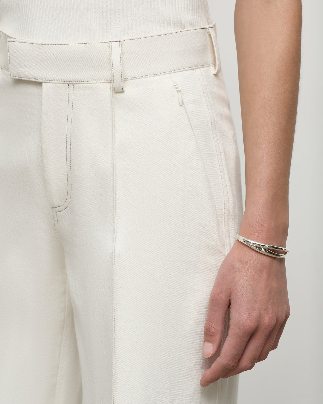 Rosa Trouser in Ivory