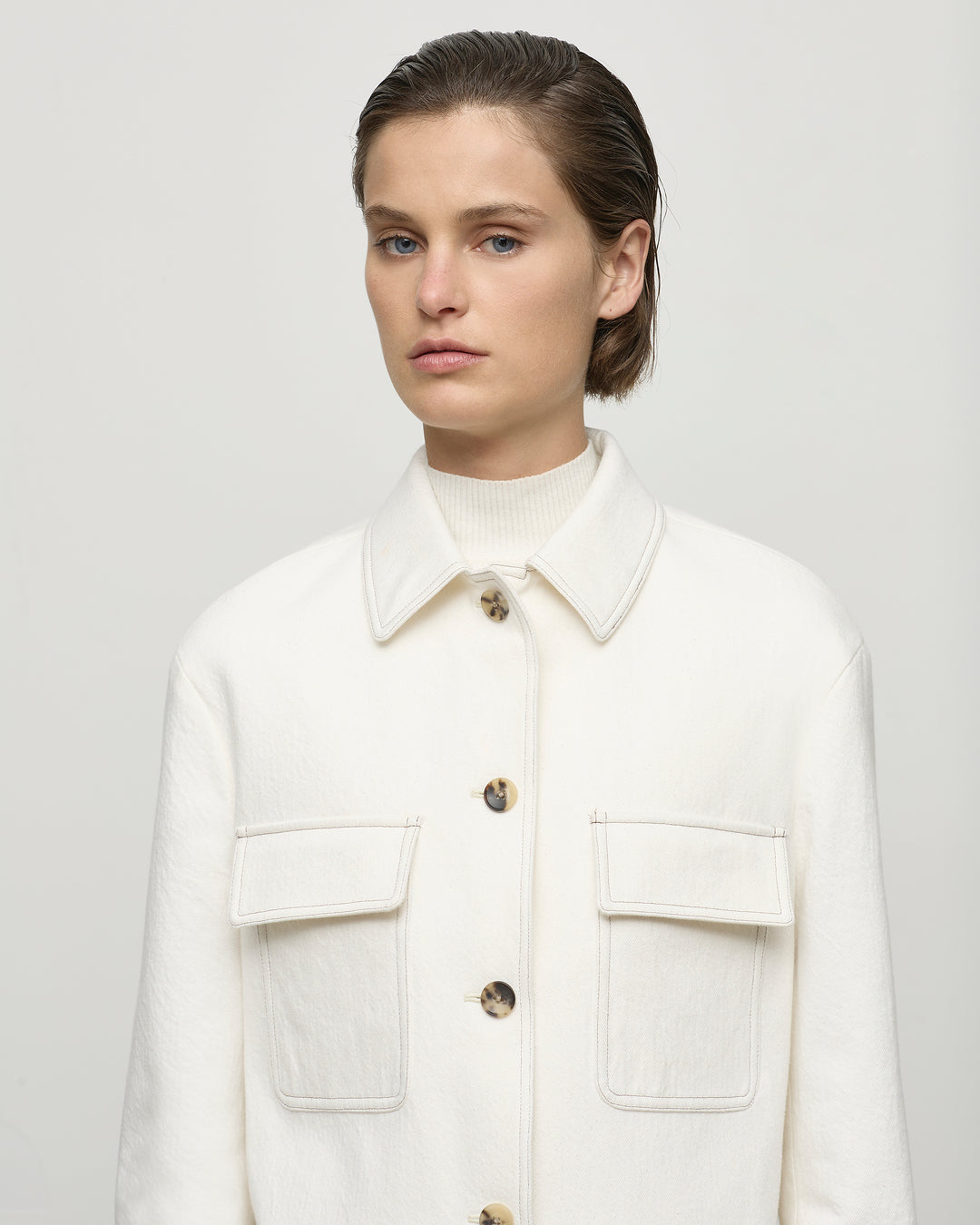 Joan Jacket in Ivory