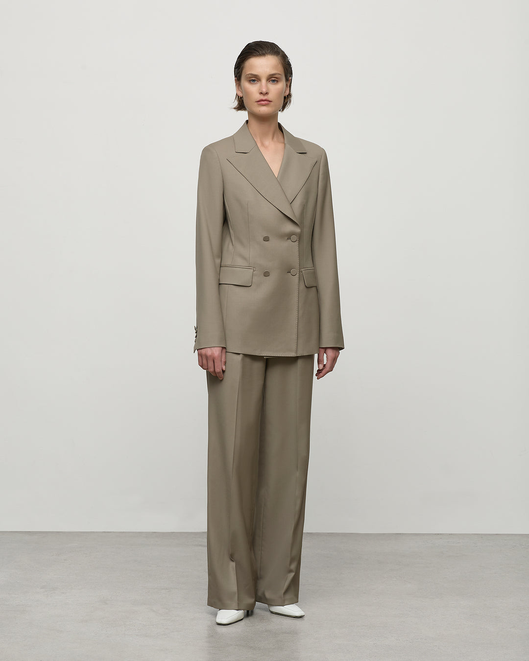 Lucille Blazer in Taupe
