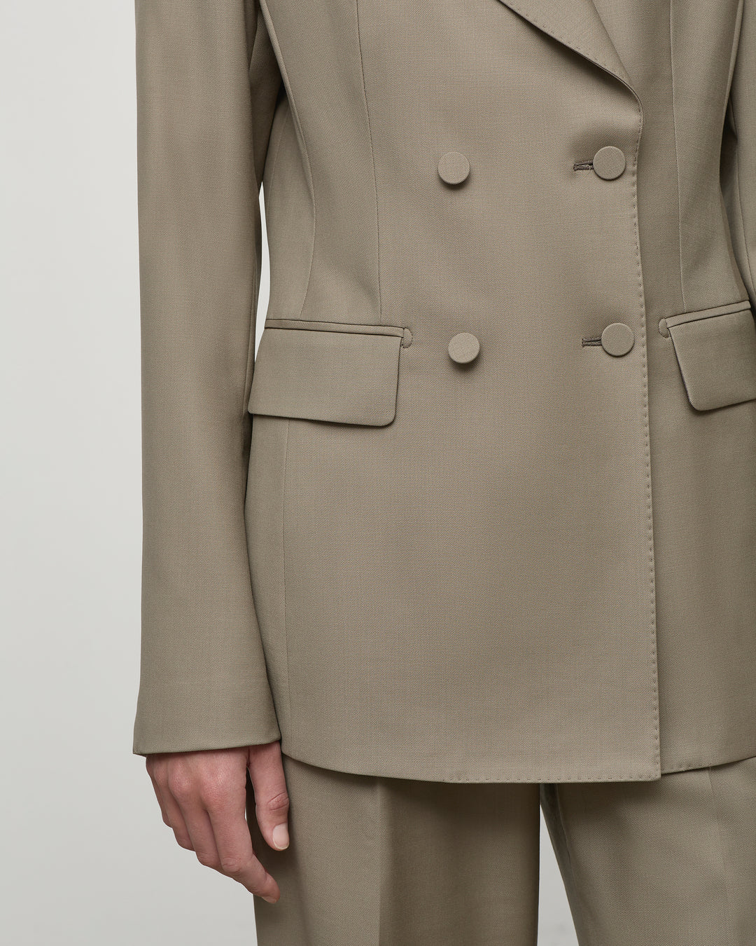 Lucille Blazer in Taupe