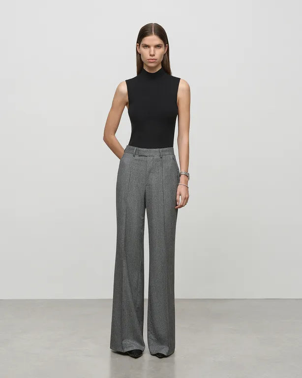 Rosa Trouser in Baby Houndstooth