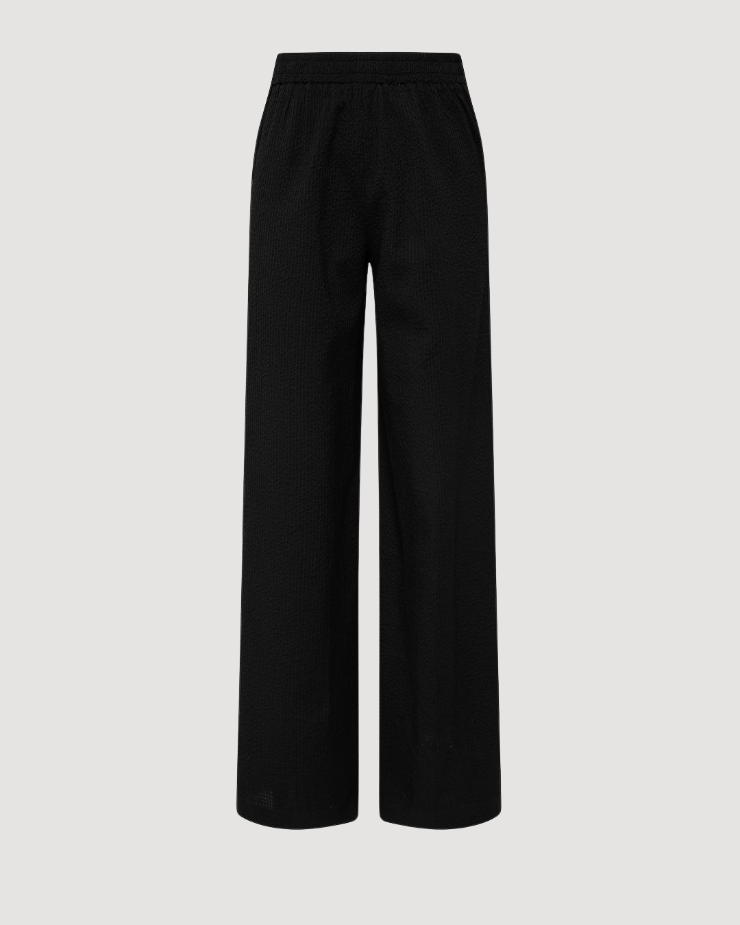 Marie Palazzo Trouser in Seersucker