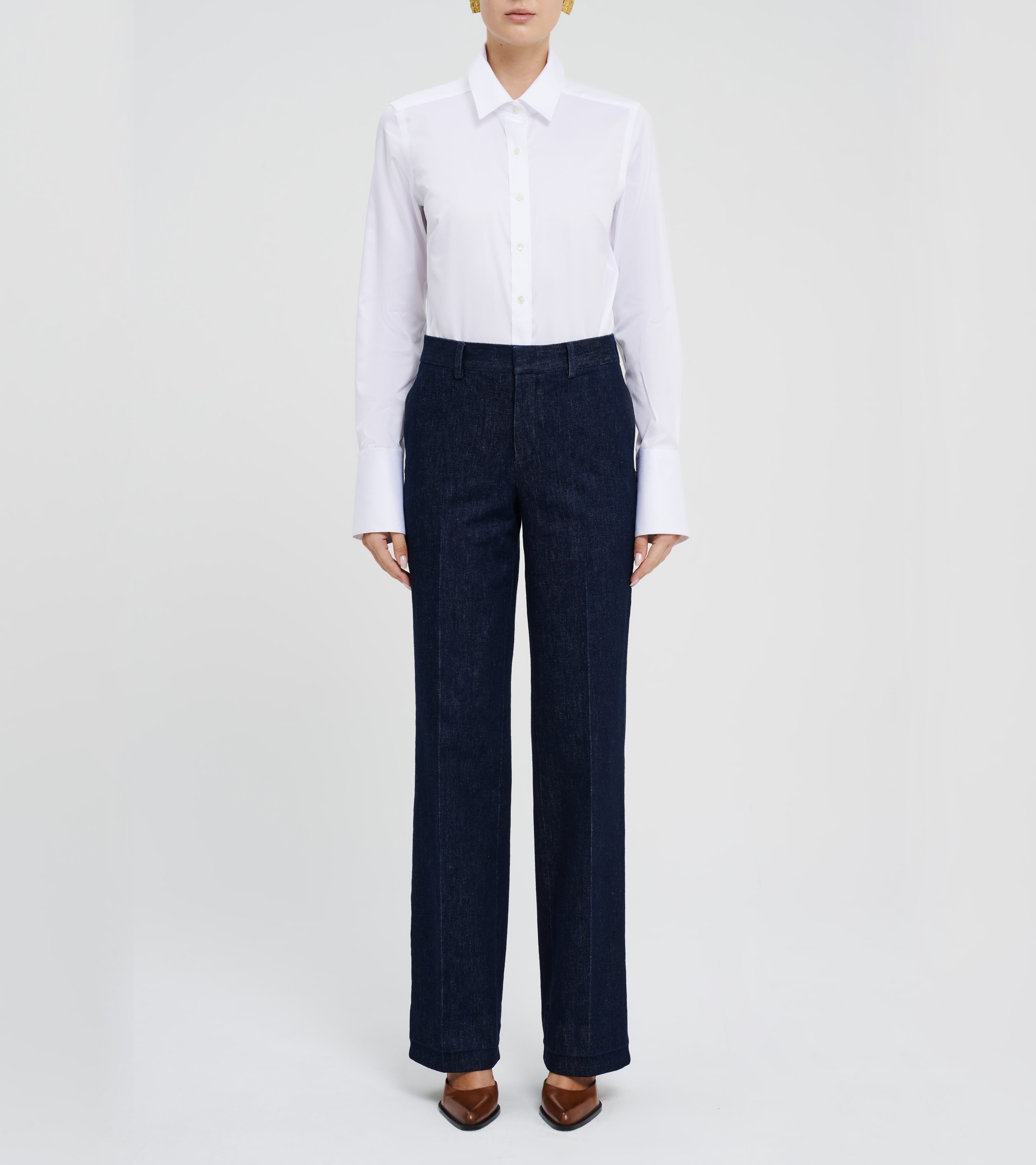 Vivienne Denim Tailored Trouser