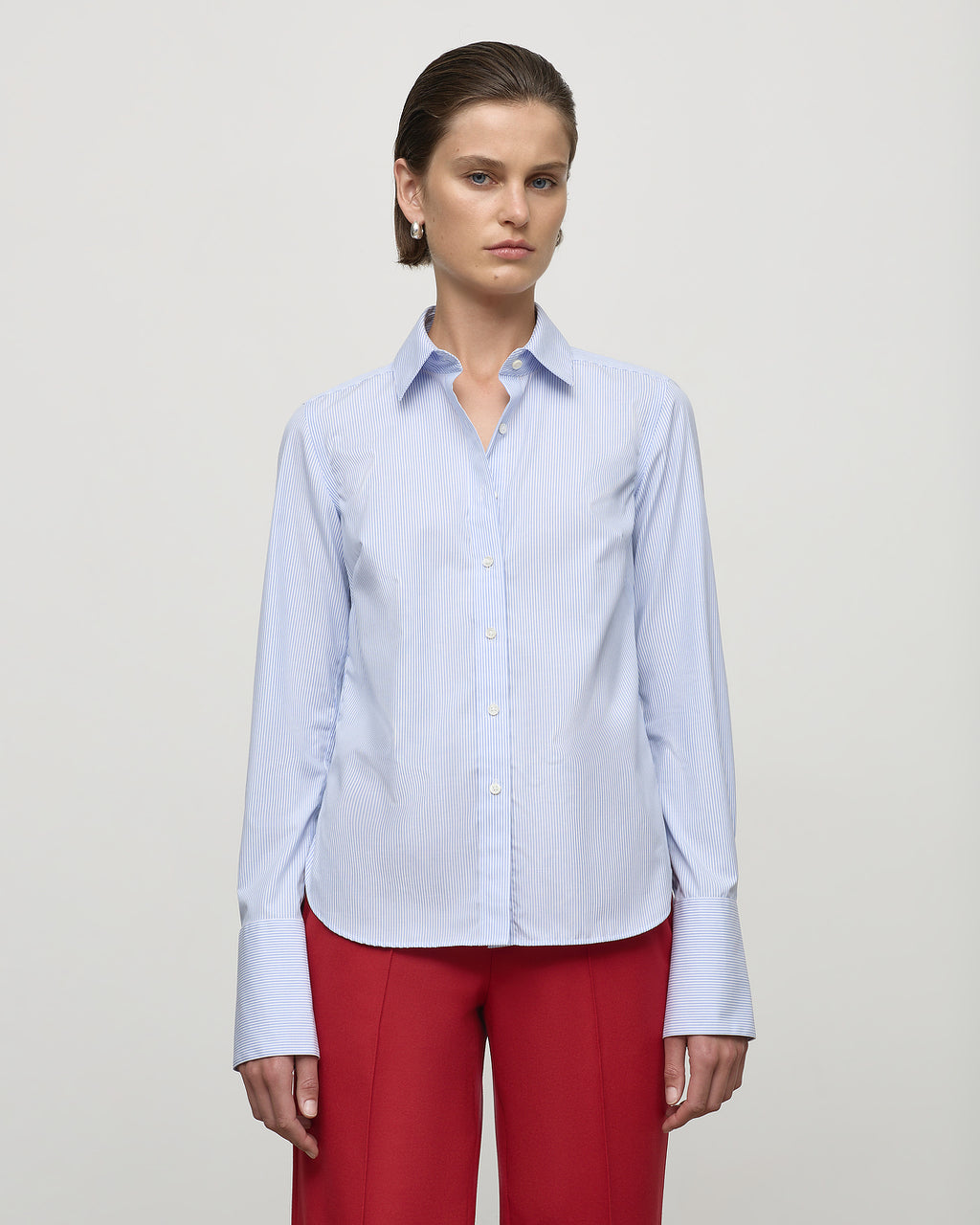 Classic Shirt in Riviera Blue Stripe