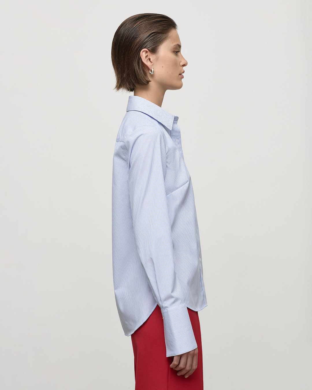 Classic Shirt in Riviera Blue Stripe