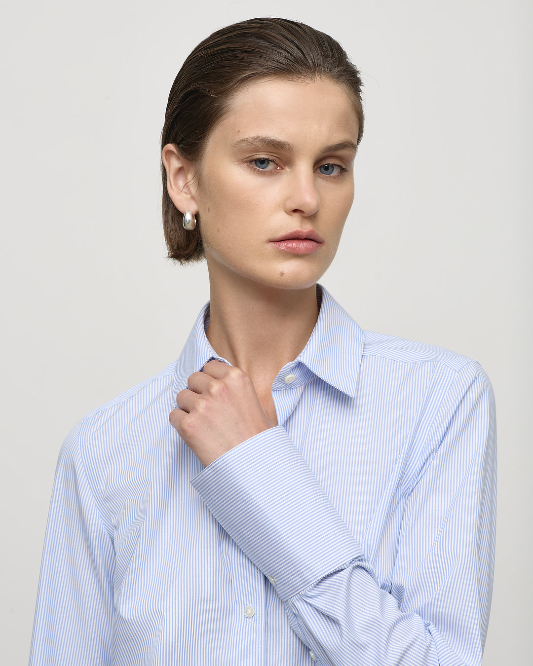 Classic Shirt in Riviera Blue Stripe