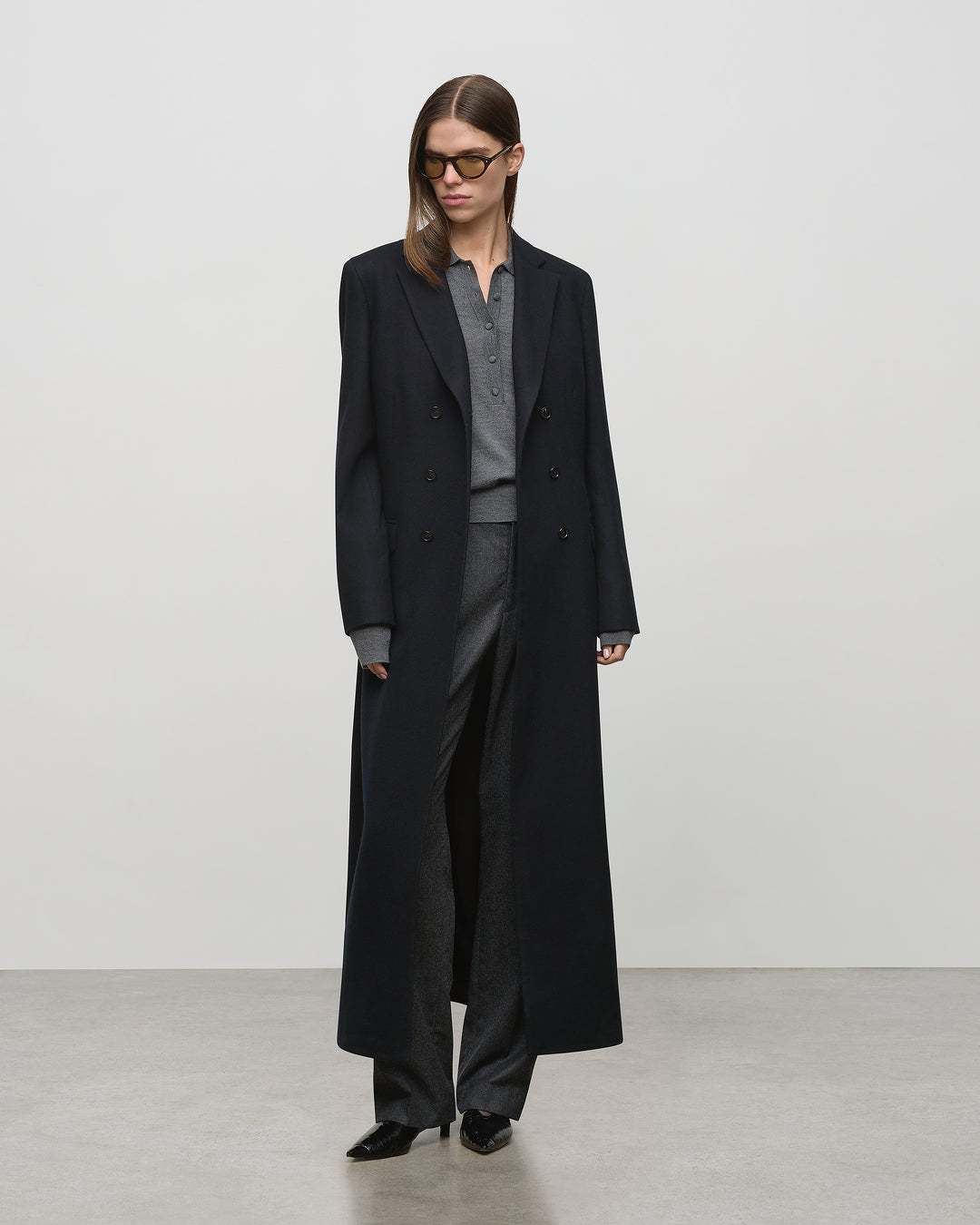 Double-Breasted Coat