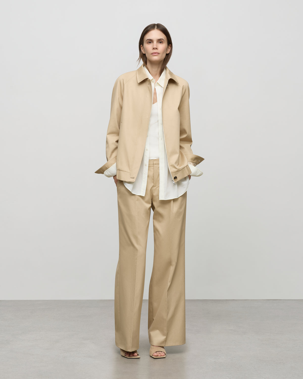 Paloma Chino Trouser in Sandstone