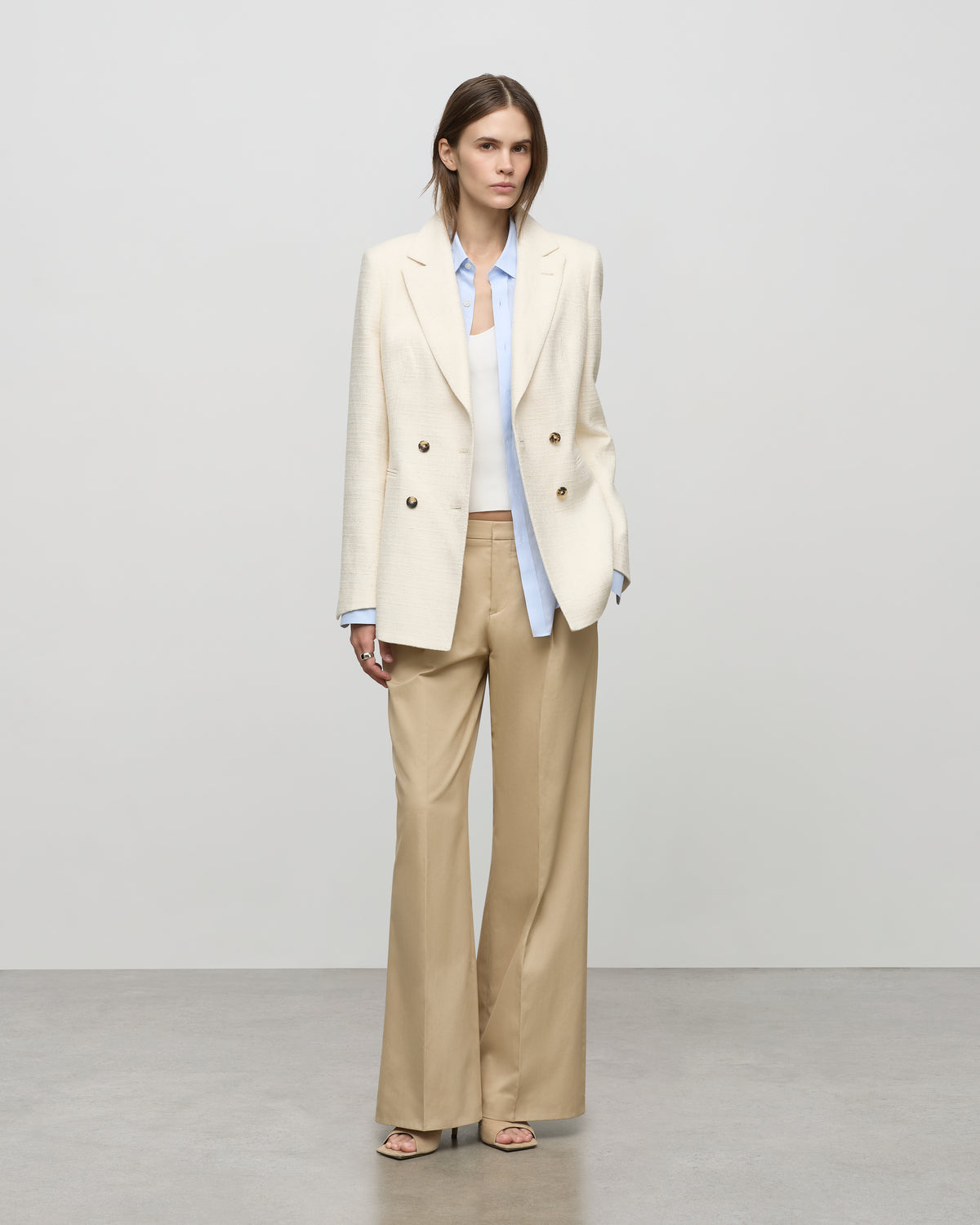 Paloma Chino Trouser in Sandstone