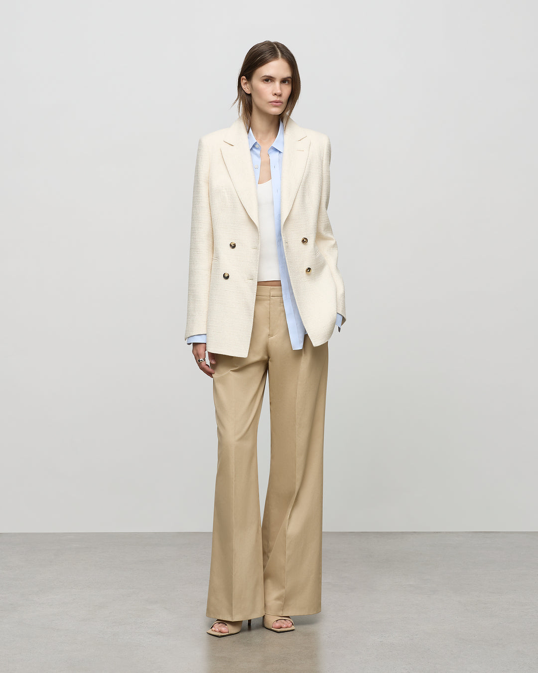 Lucille Blazer in Ivory