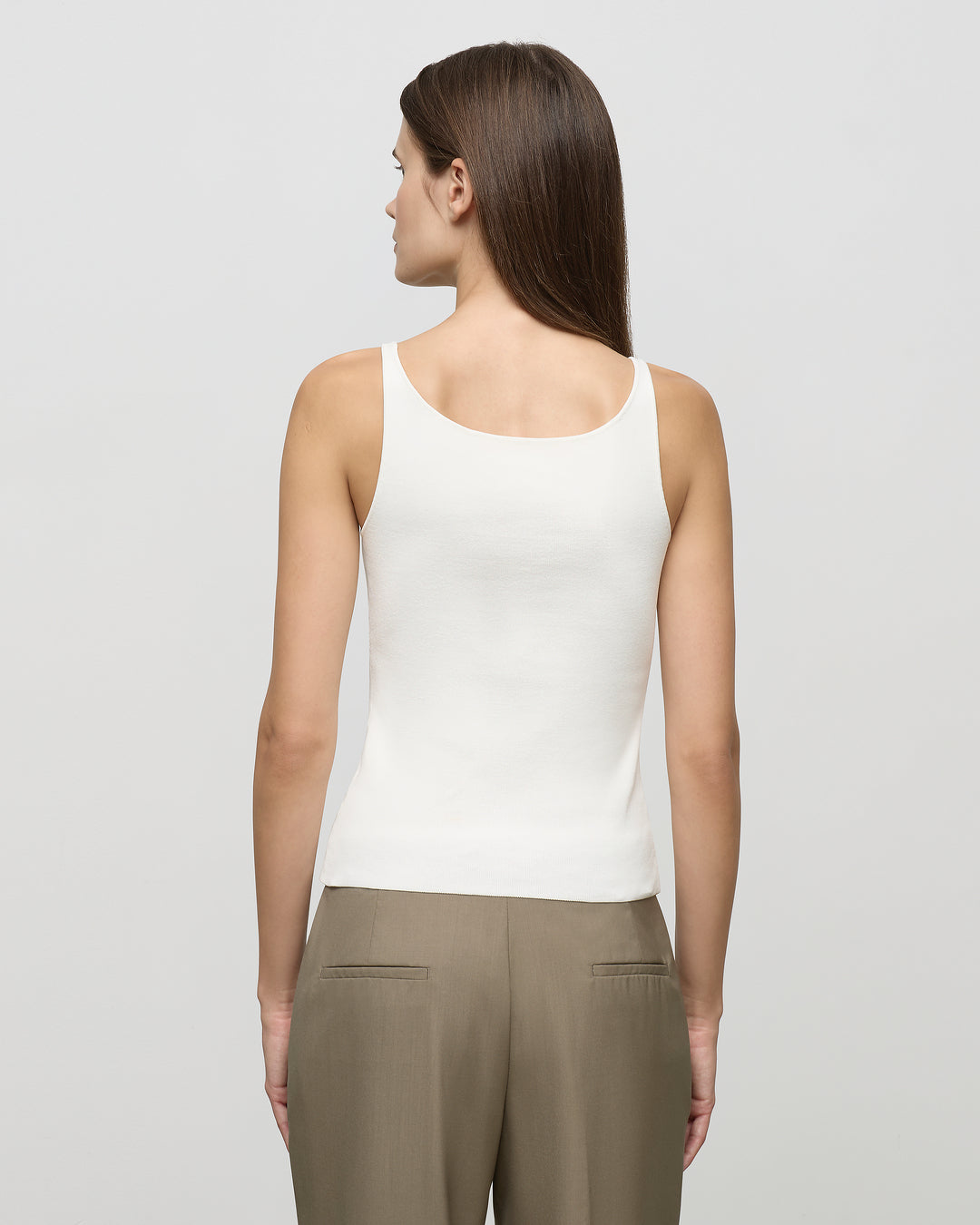 V-Neck Cami in Ivory