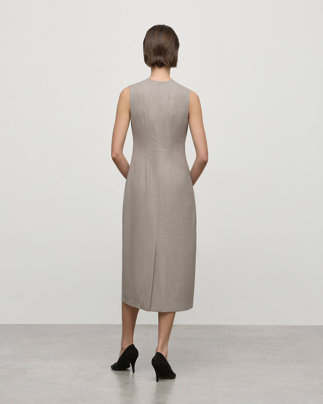 Audrey Dress in Oyster