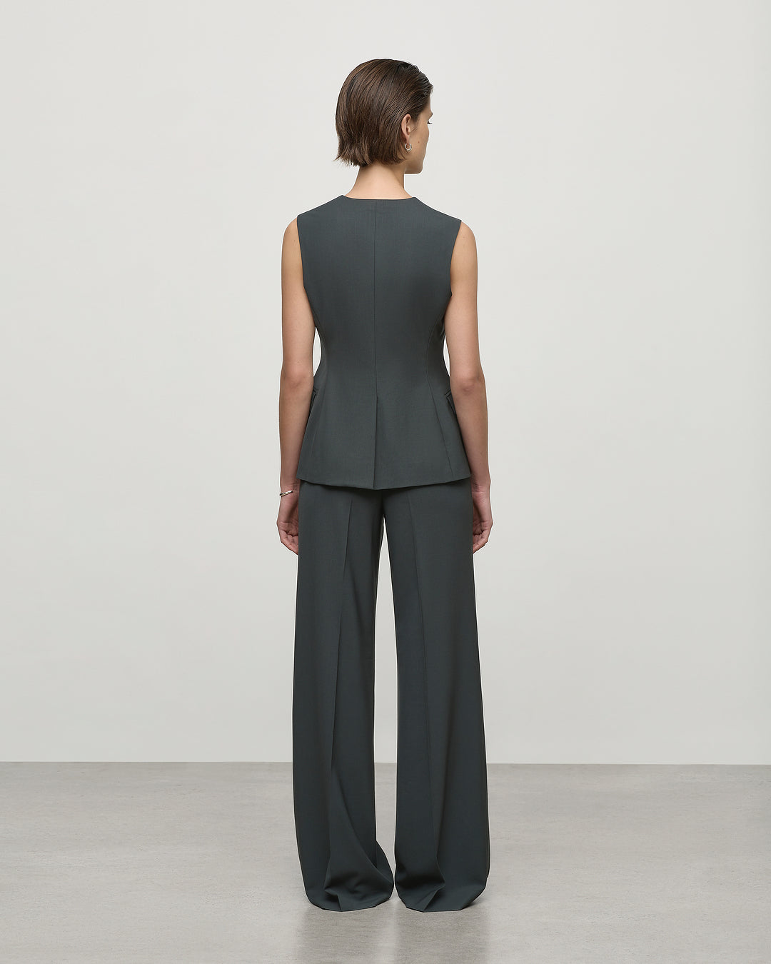 Ruth Vest in Olive Leaf