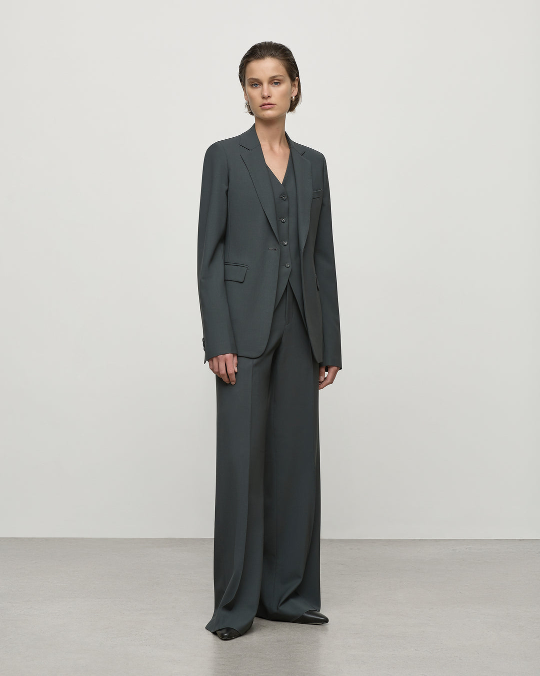 Ruth Vest in Olive Leaf