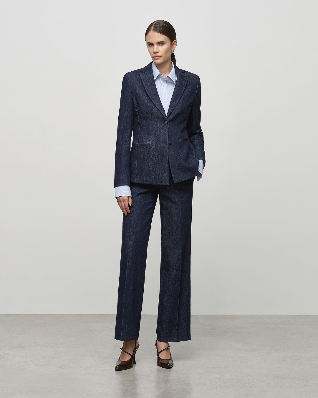 Vivienne Denim Tailored Trouser