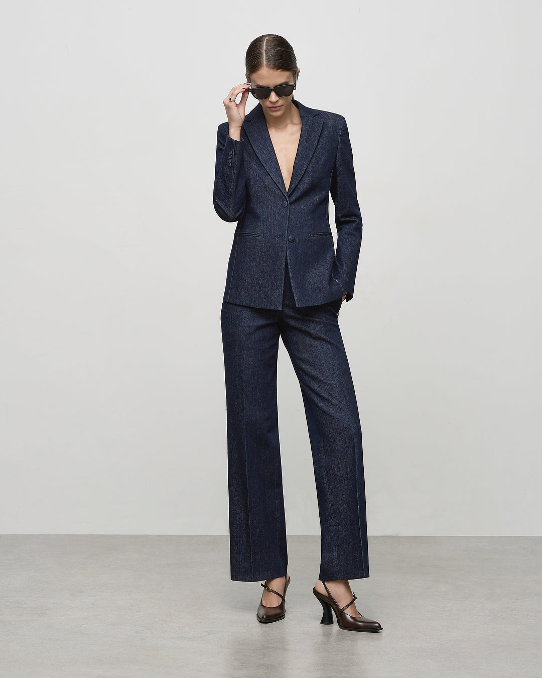 Vivienne Denim Tailored Trouser