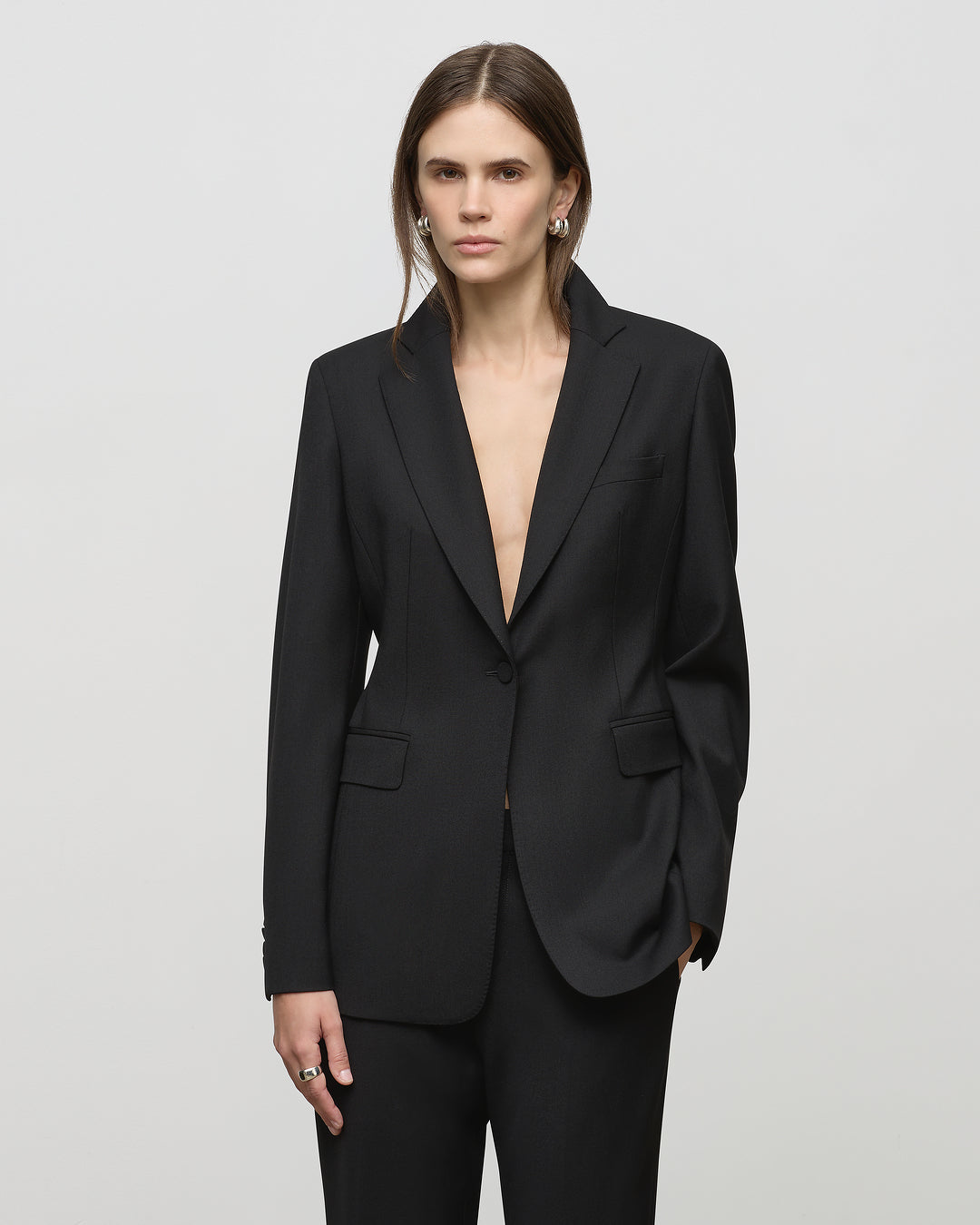 Eleanor Blazer in Black
