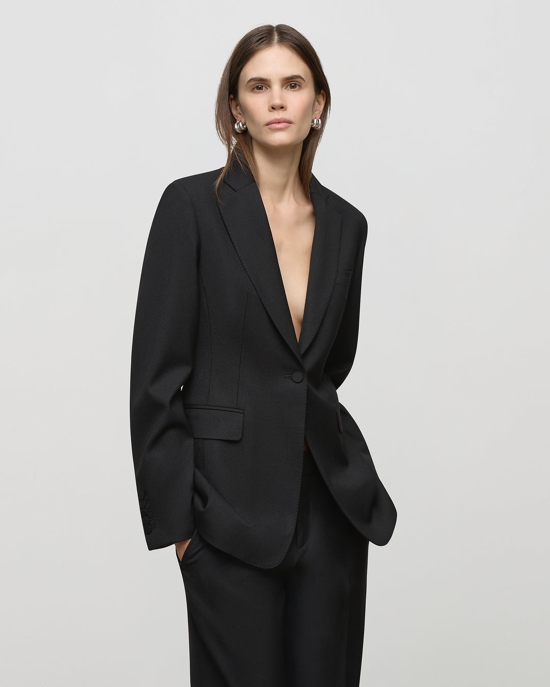 Eleanor Blazer in Black