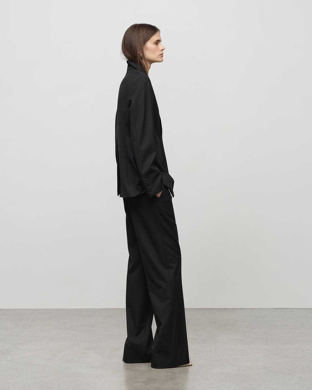 Eleanor Blazer in Black