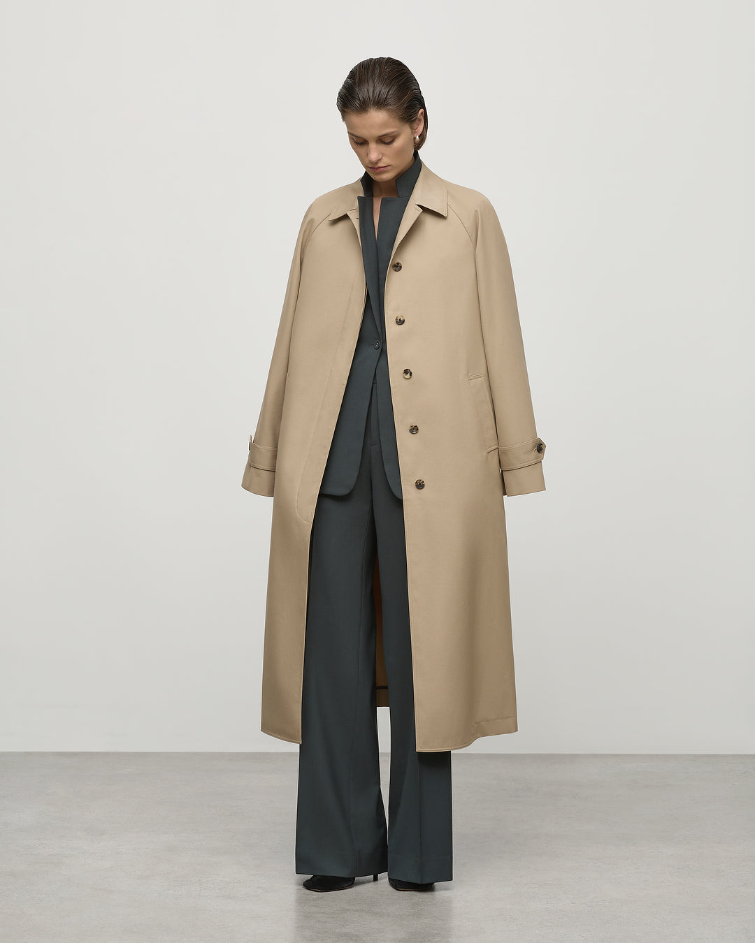 Eleanor Blazer in Olive Leaf