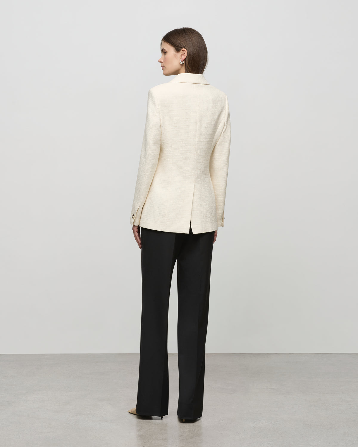 Lucille Blazer in Ivory