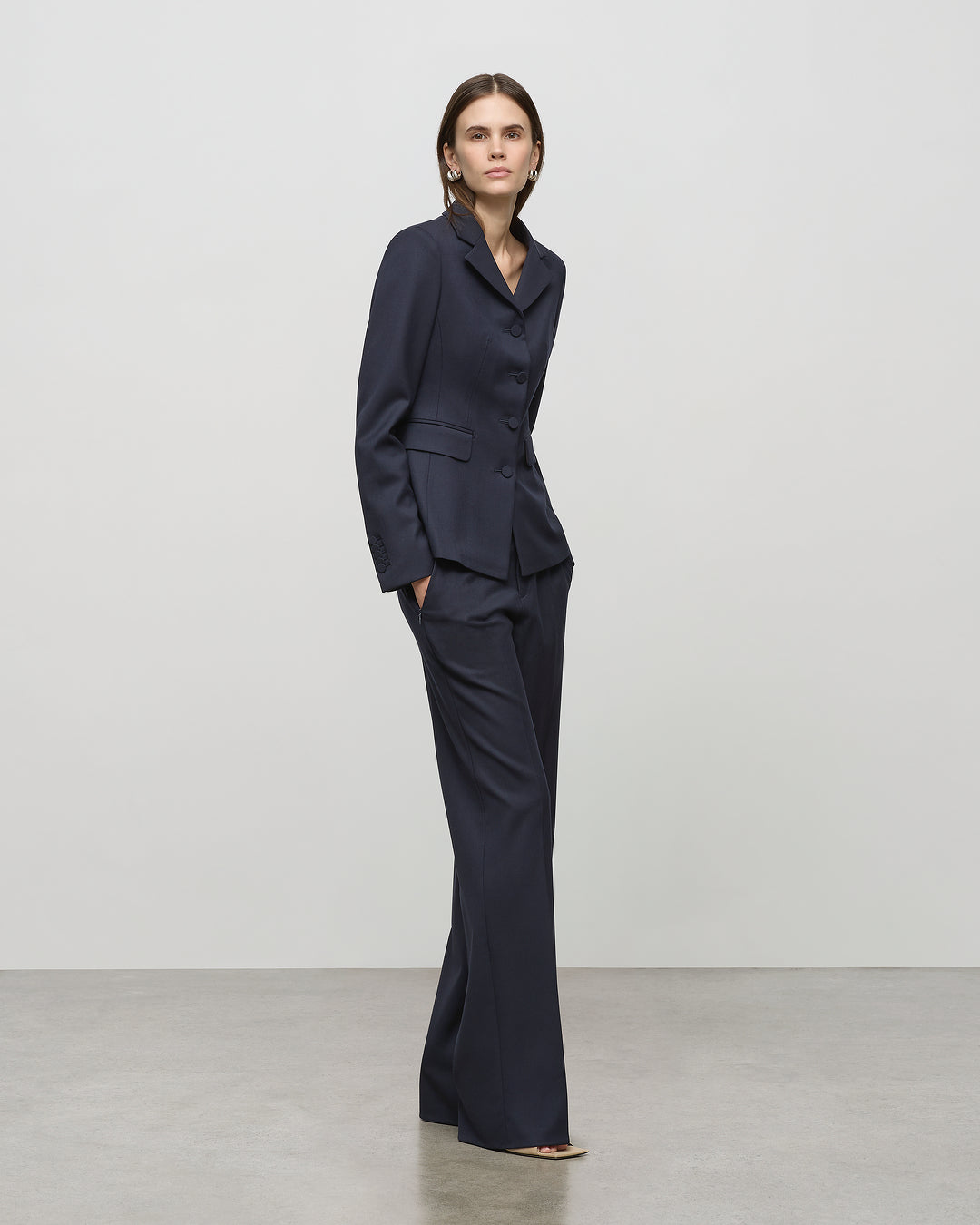 Chiara Blazer in Midnight