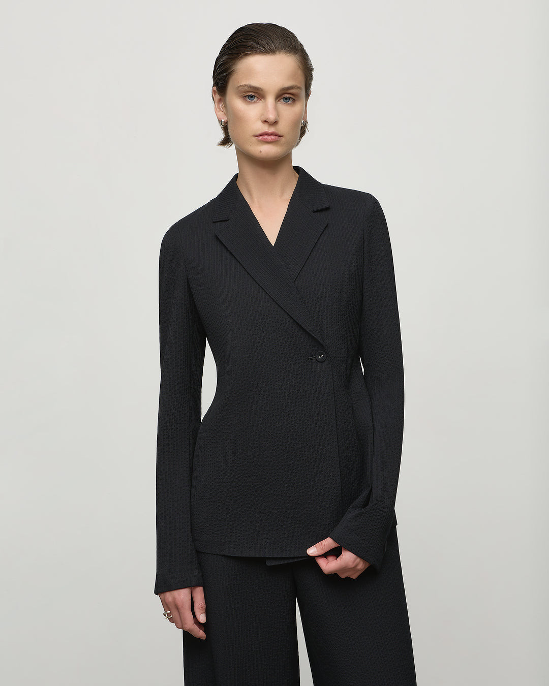Nora Blazer in Seersucker