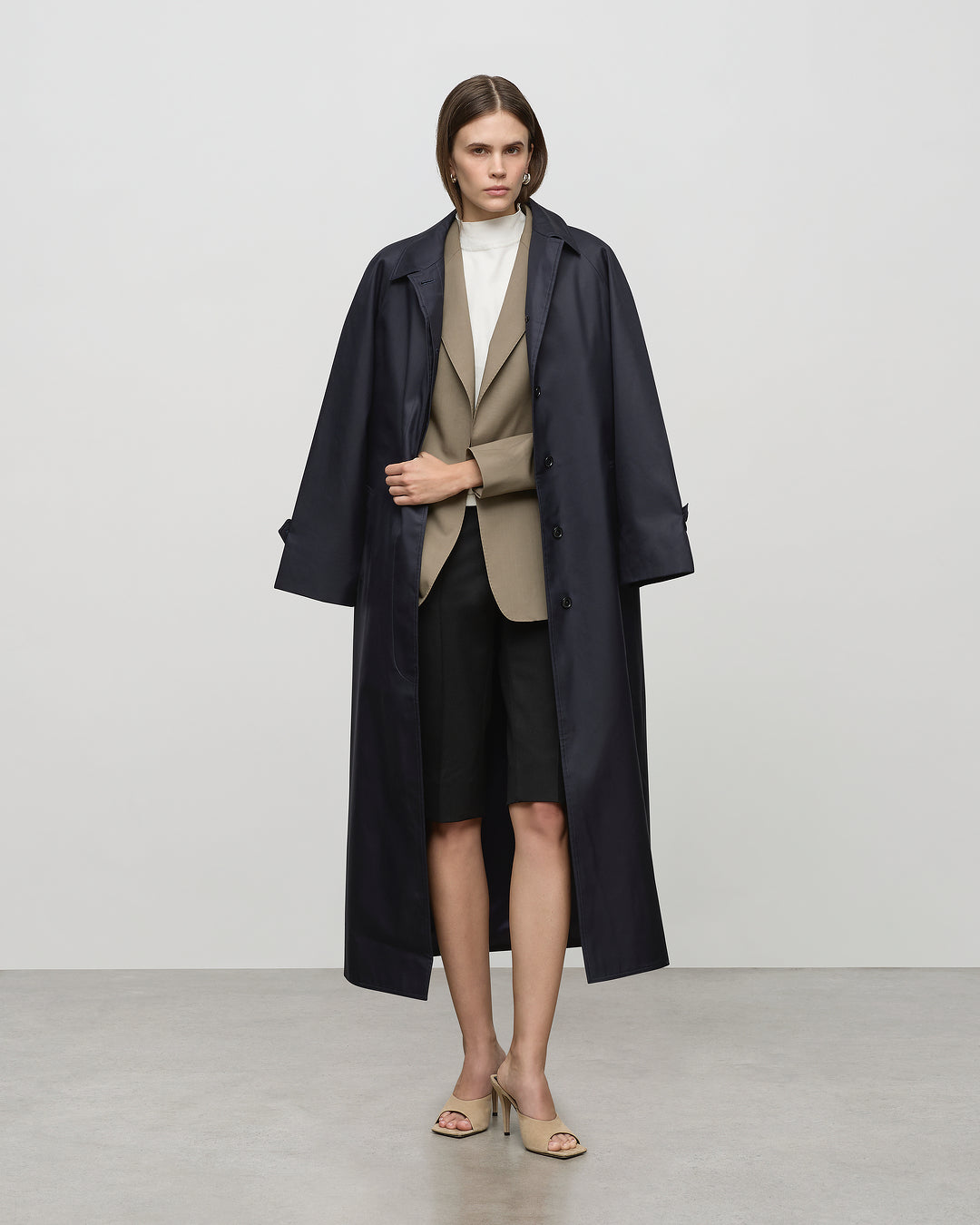 Jane Coat in Navy